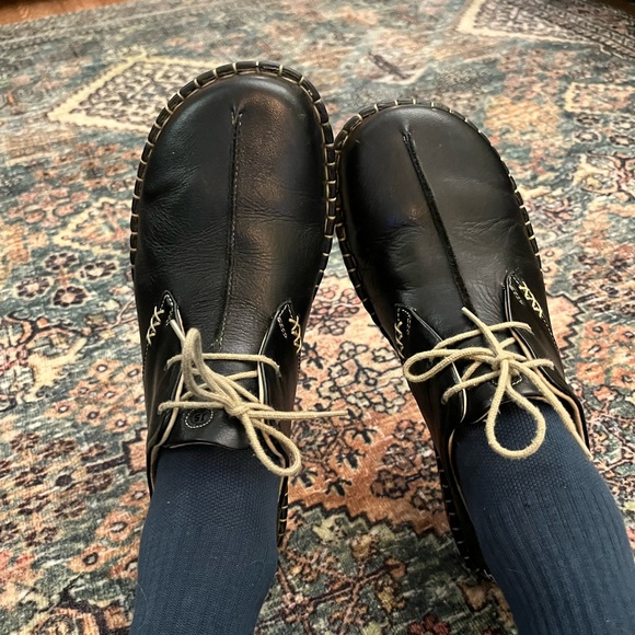 Josef Seibel Women’s Lindsey Oxford Black Leather Shoes Size 39 - Picture 15 of 15